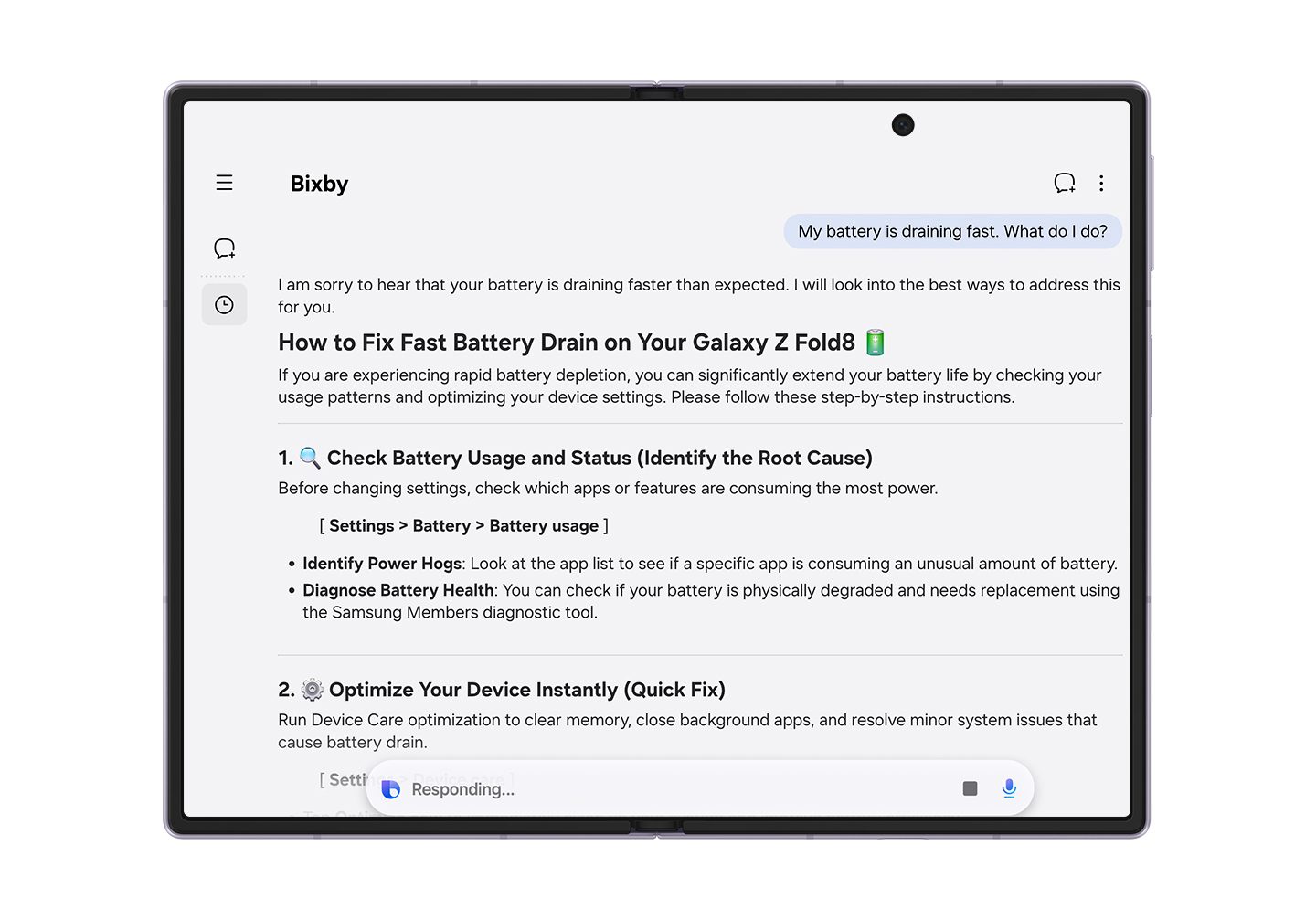 Samsung Warranty and Care Menu Arrives With One UI 9 Foldables - 003 Warranty and care Menu Simplifies Device Care for New Foldables Newsbody Samsung Warranty and Care Menu Arrives With One UI 9 Foldables