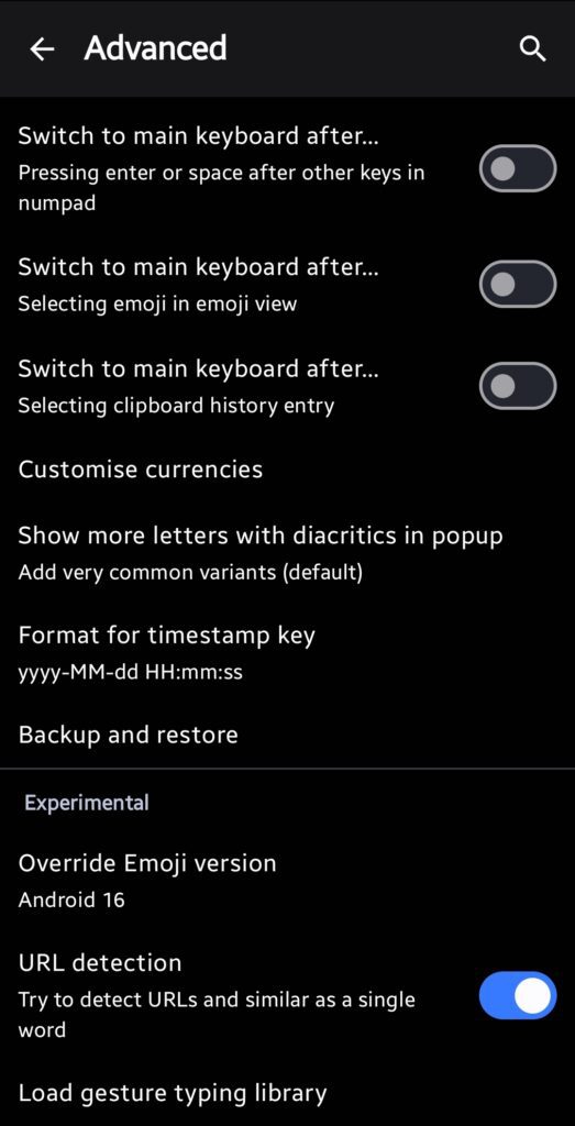 Samsung Keyboard Problems Slowing You Down? HeliBoard Fixes the Privacy Trade-Off - 723983 HeliBoard Load gesture typing library option for Android swipe typing